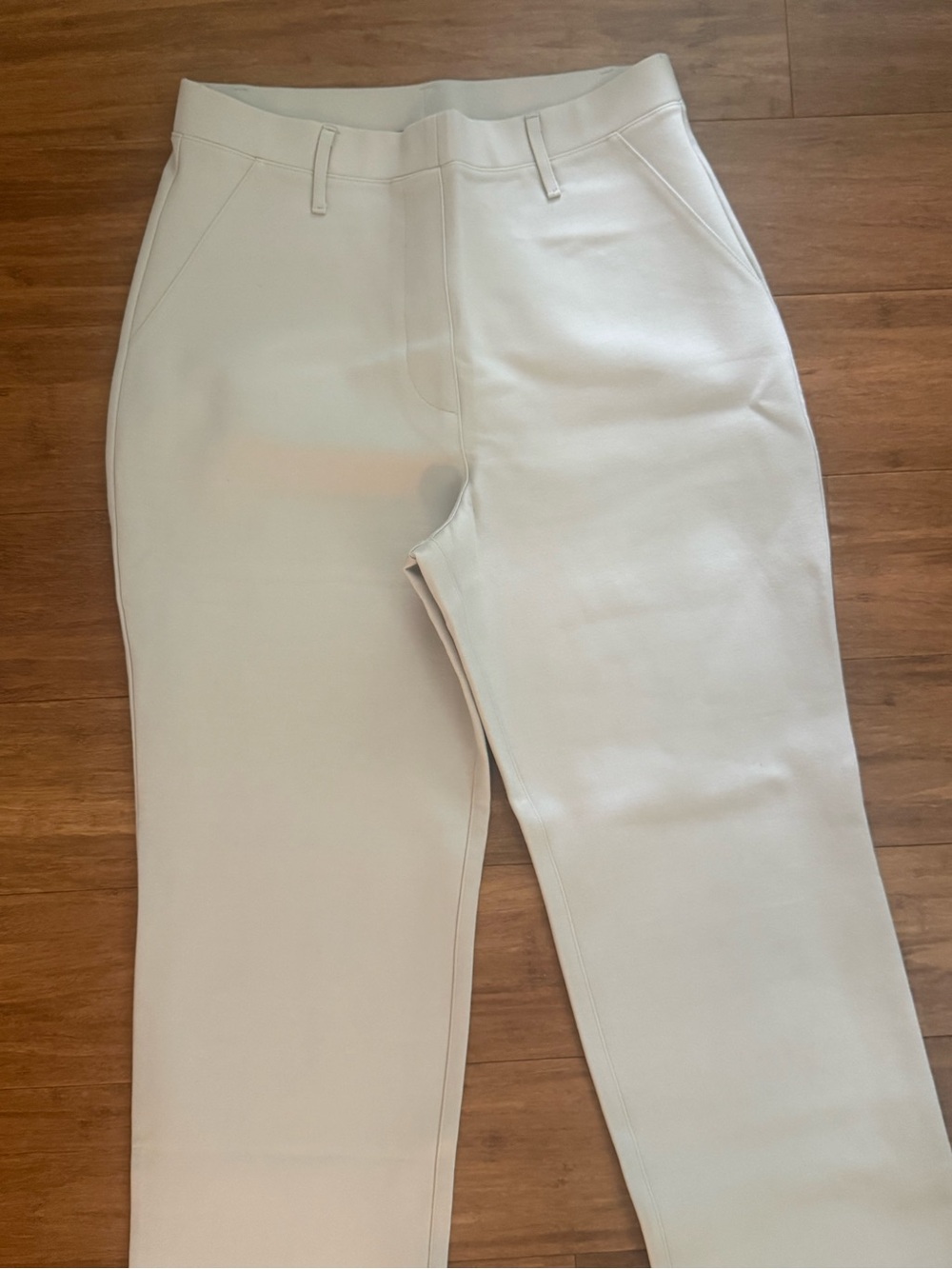 NWT Quince Ultra-Stretch Ponte Straight Leg Pants - Picture 3 of 11